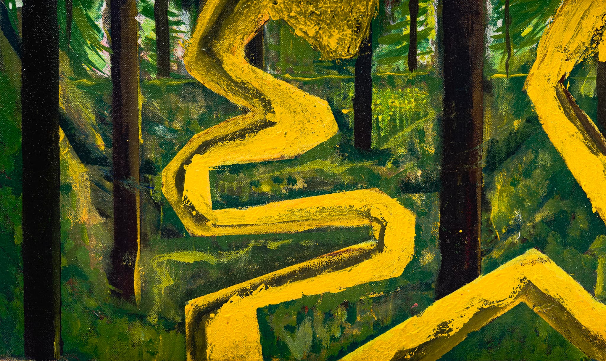 Aravind Arivudainambi — acrylic painting on canvas